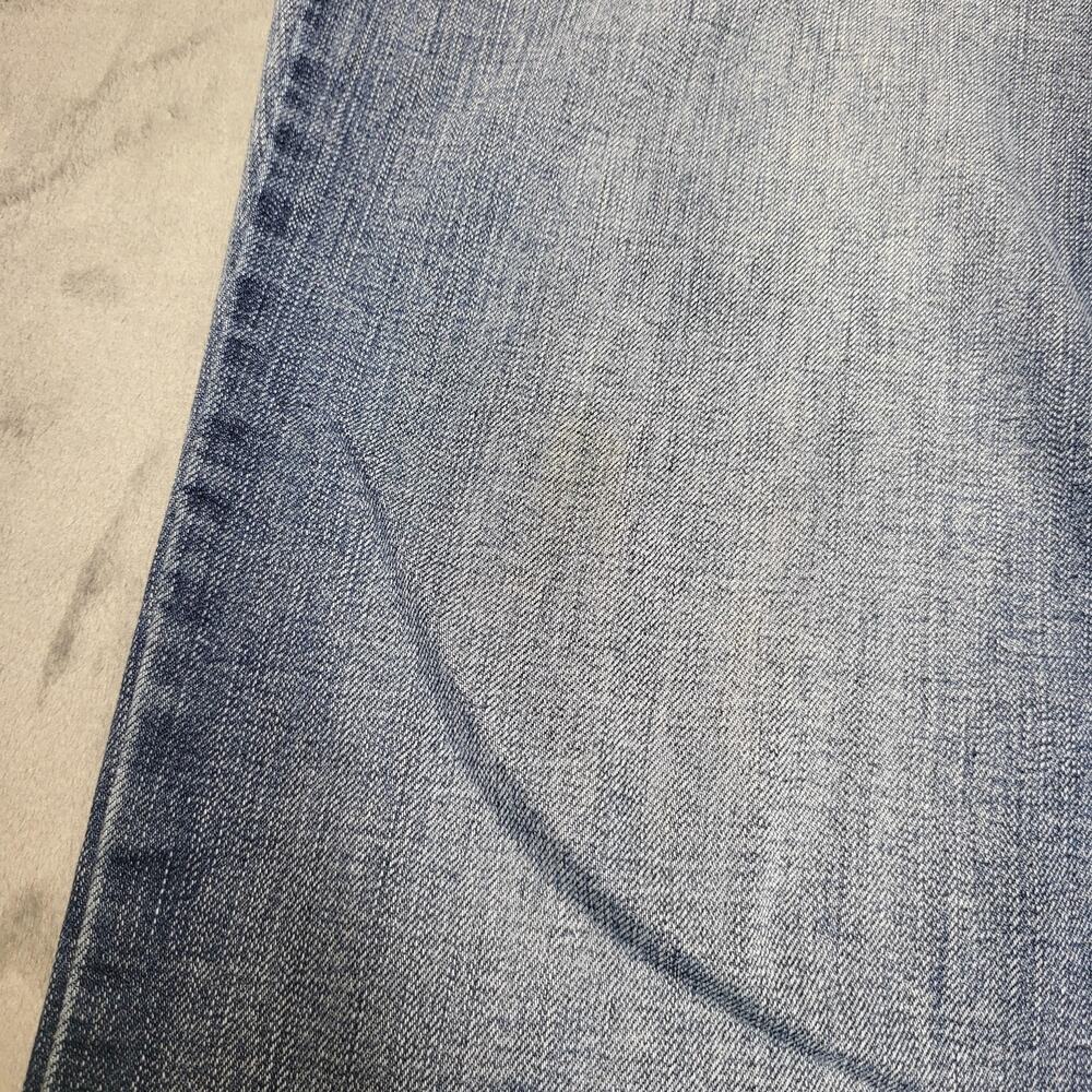 Earl Jean Jeans Womens 16 Blue Bootcut Slim Boot Mid Rise Light Wash - Picture 5 of 11